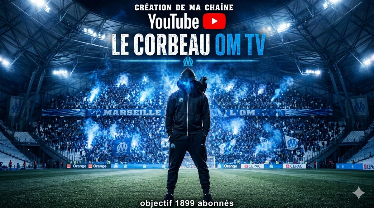 Le Corbeau OM TV © tweet media