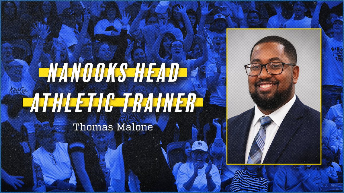 NanooksSwim's tweet photo. RELEASE | Thomas Malone Tabbed as Nanooks Next Head Athletic Trainer https://t.co/tqQQTPpfTl https://t.co/oHY8h72Jjo
