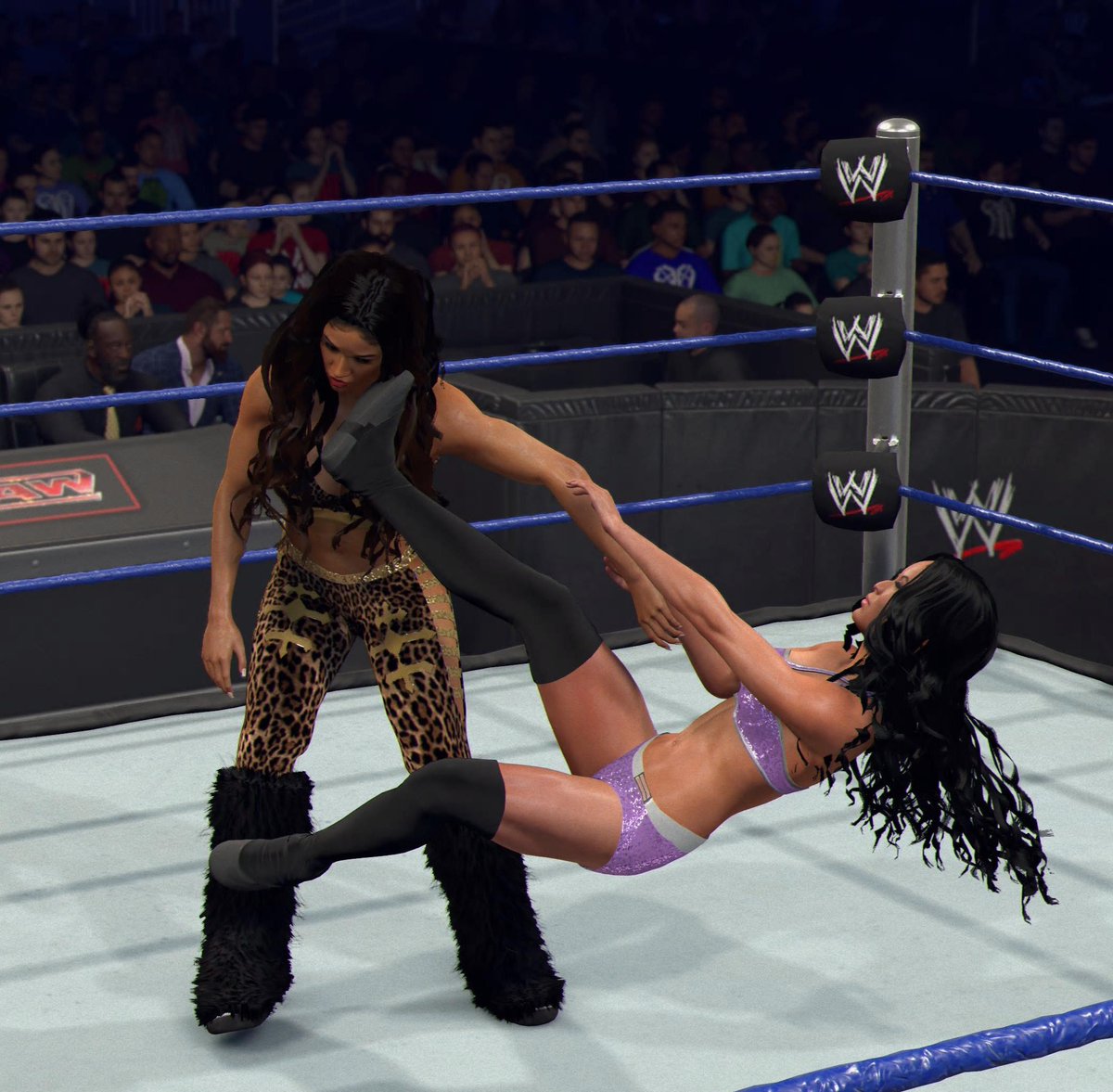 Gaymerman87's tweet image. #GailKim uploaded to community creations ...hope you all enjoy😊 #wwegames #ps5share #wwe2k26