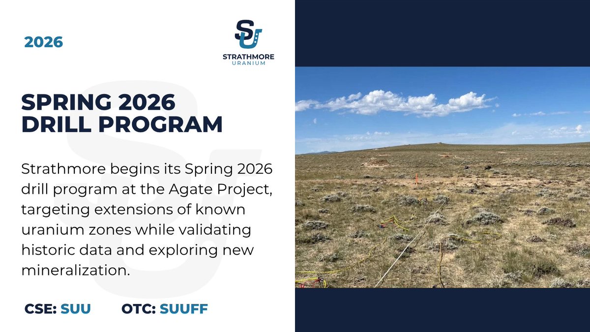 Strathmore Plus Uranium Corp. tweet media