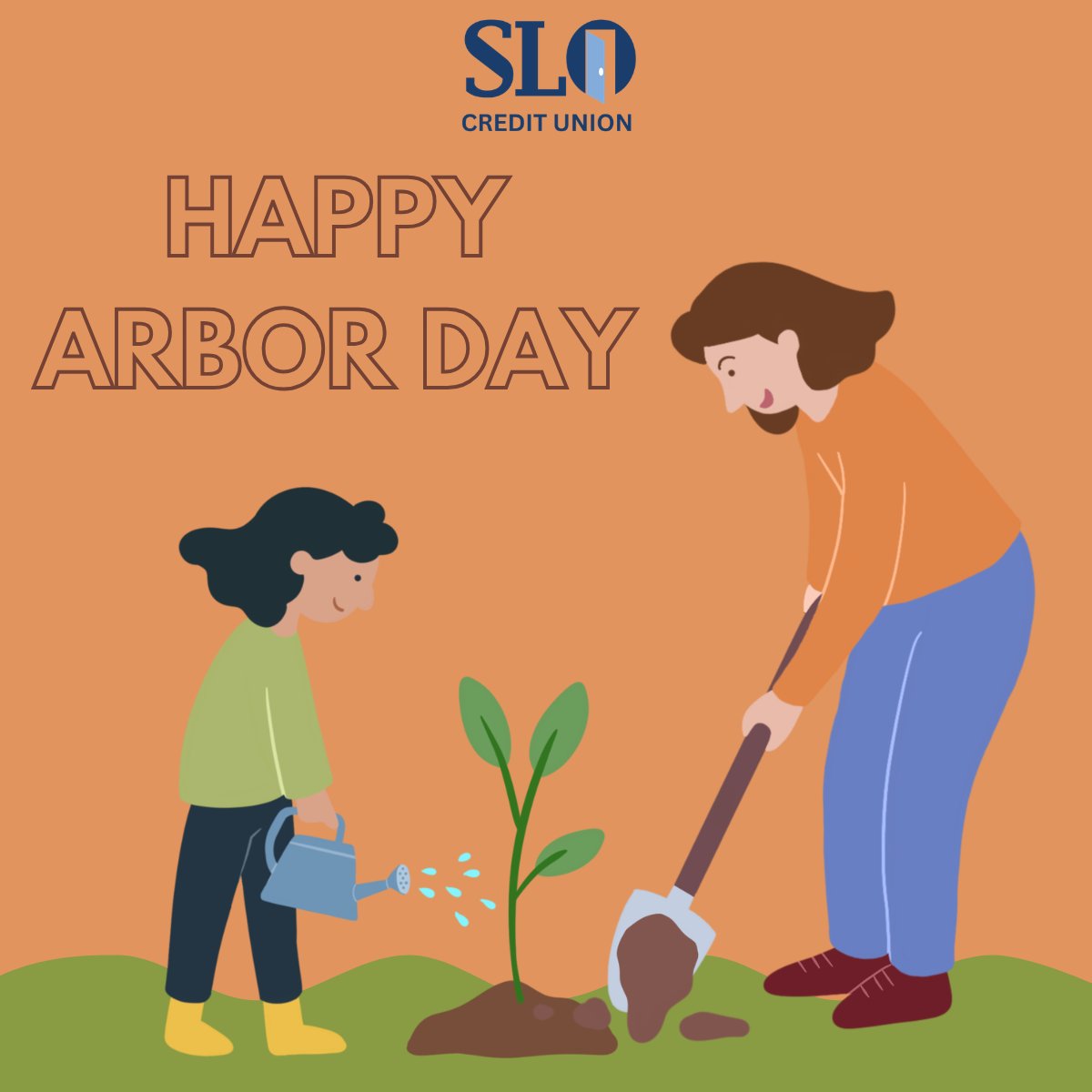 SLOCreditUnion's tweet photo. Today is a reminder that even the smallest seed can grow into something powerful. Trees clean our air, shade our communities, and stand as quiet witnesses to generations of change.

Let’s keep growing something good—together. 🌱
#ArborDay #GrowTogether #slocreditunion https://t.co/ZitSRuPMBX