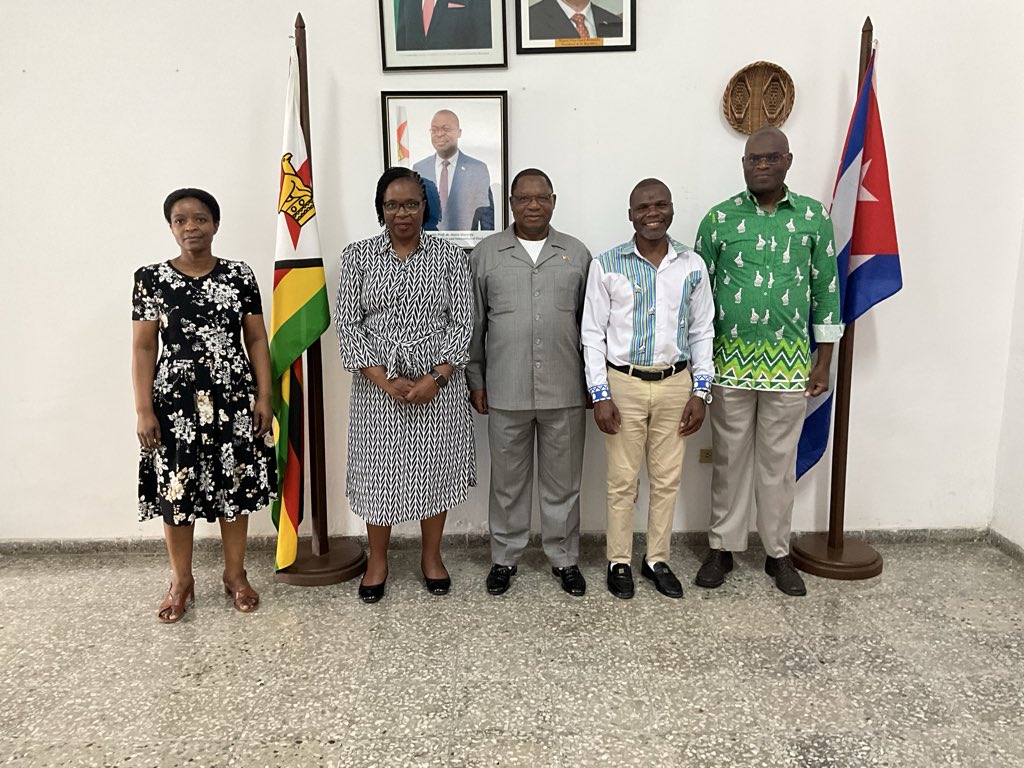 Embassy of the Republic of Zimbabwe in Cuba tweet media