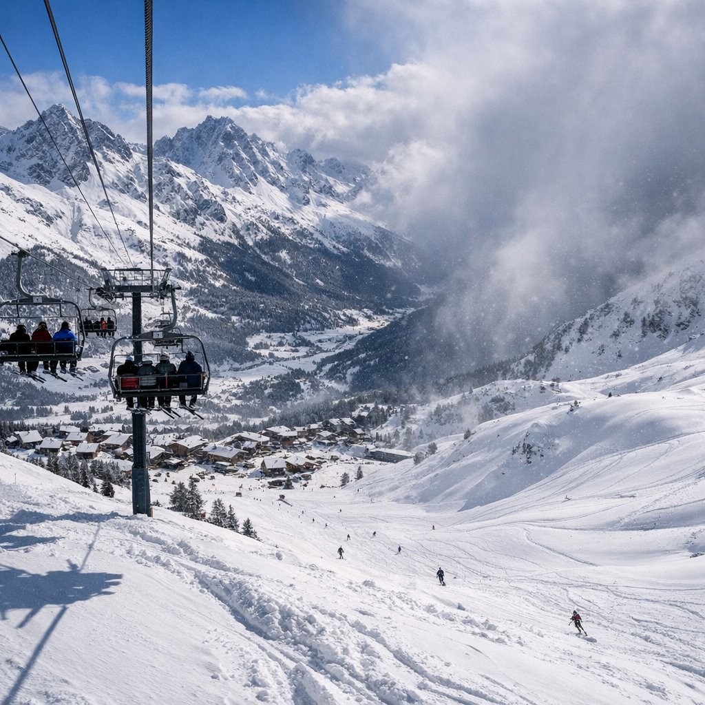 Pwdrfindbigmac's tweet image. 🚨 Fresh pow alert! 🚨 Puy-Saint-Vincent, Hautes-Alpes is calling! 💥 With an epic powder score of 95/100 and 18cm of fresh snow expected, you won't want to miss this! Confidence level at a solid 88%! Time to carve your dreams! 🎿❄️ #powder #skiing #snowday