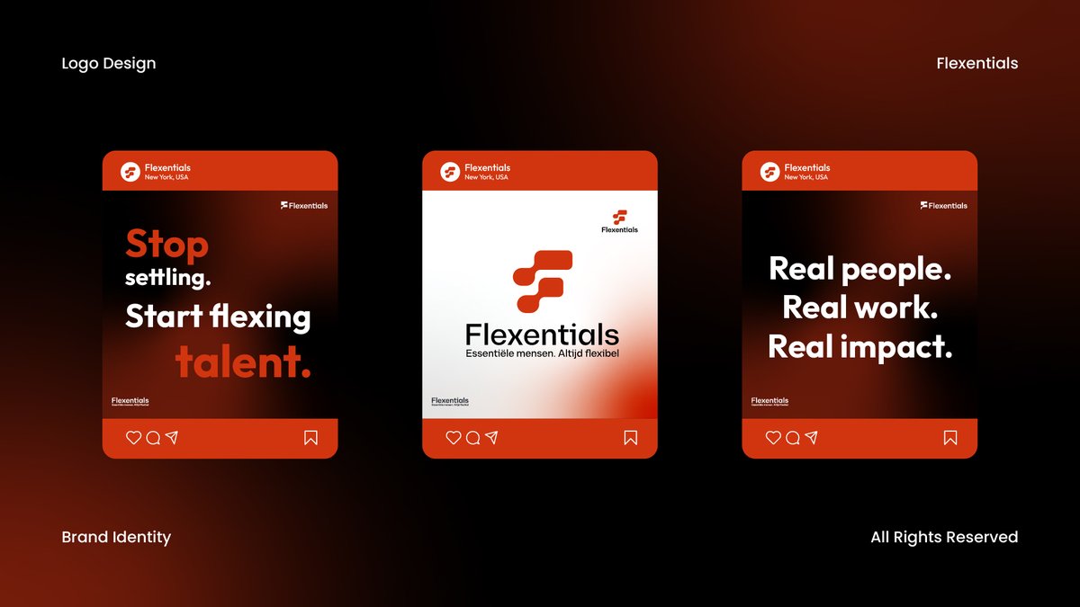 alamininovix's tweet image. Flexentials — a bold, flexible brand system built for modern digital products.

From logo → UI → real-world impact.
Design that moves.

Which slide hits the hardest? 👀

#branding #branddesigner #logodesigner #startupbranding #uiuxdesign #creativeagency