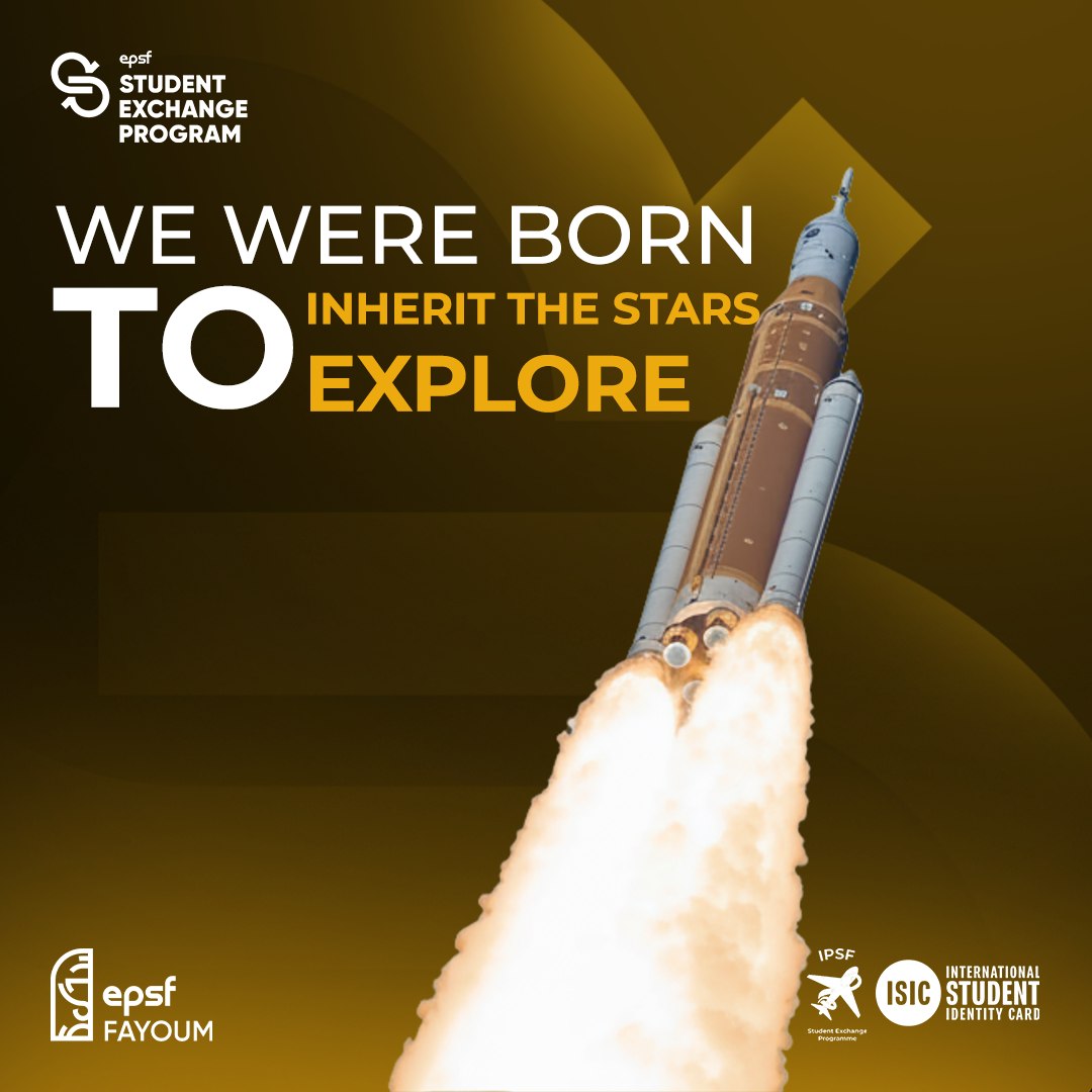 epsffayoum's tweet photo. You're not born to be limited, you were born to inherit the starts ✨️
And SEP in your launchpad 🚀

Trainings: Community | Hospital | Clinical | Research | Industry 🌍
Step beyond limits, beyond comfort.
Don’t miss it.
https://t.co/EMxInabblN

#SEP #BornToExplore #EPSF_Fayoum https://t.co/yQVMzTQfAr