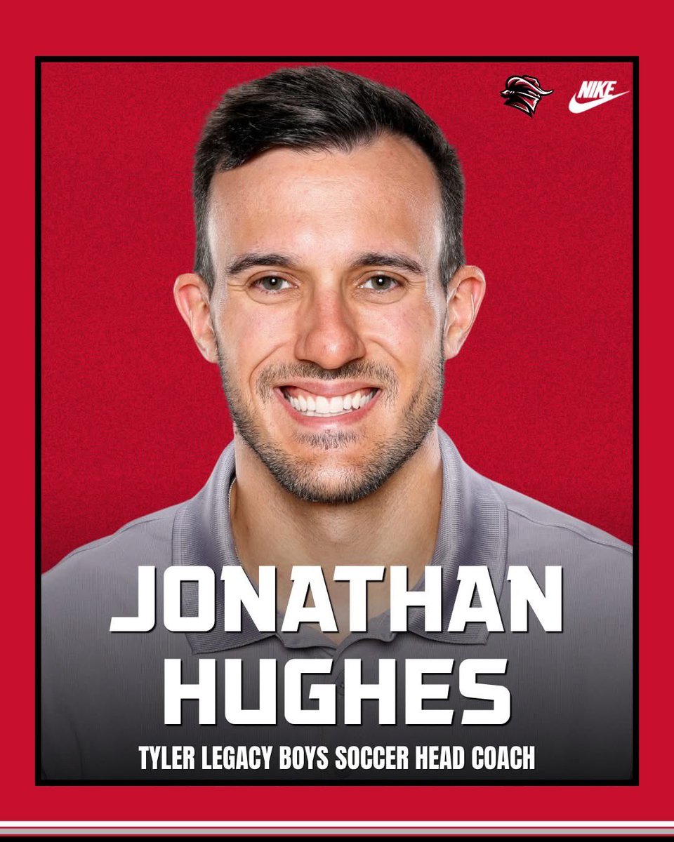 TylerISD_Ath's tweet photo. ⚽ Tyler ISD names Jonathan Hughes the next Boys Soccer Head Coach at Tyler Legacy!

For more, go to https://t.co/EkqxJvPhz8 https://t.co/OFkZg472j6