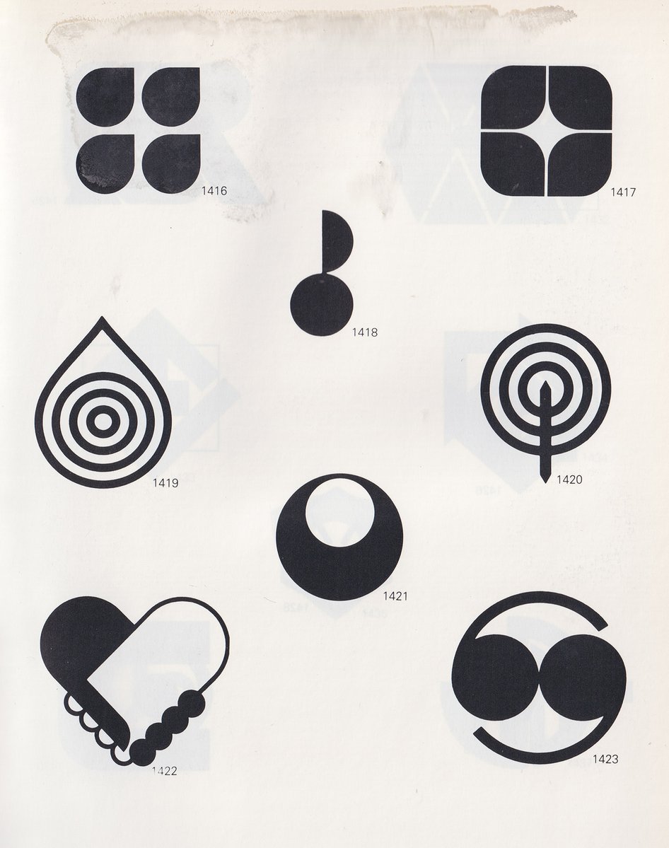 LogoArchive's tweet image. Twists drops and blocks. See over 5000 more historical logos at logo-archive.org

#logos #symbols #branding #design #logoarchive