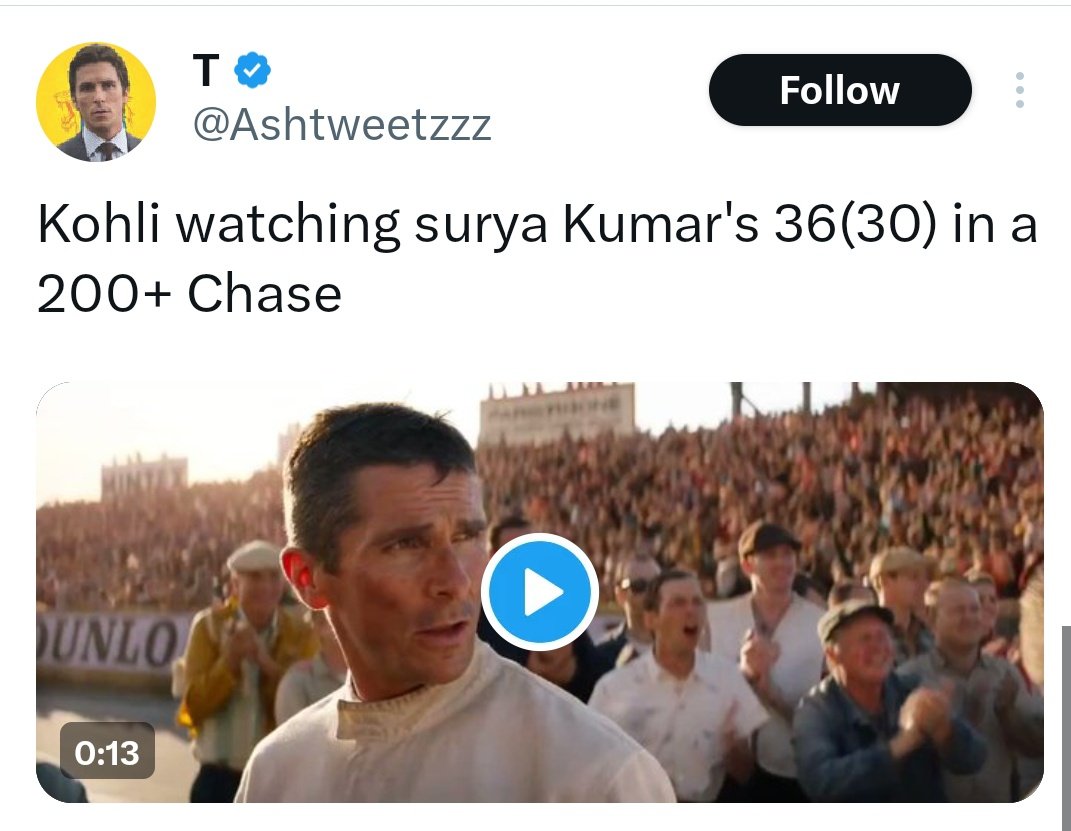 The Cricket View tweet media