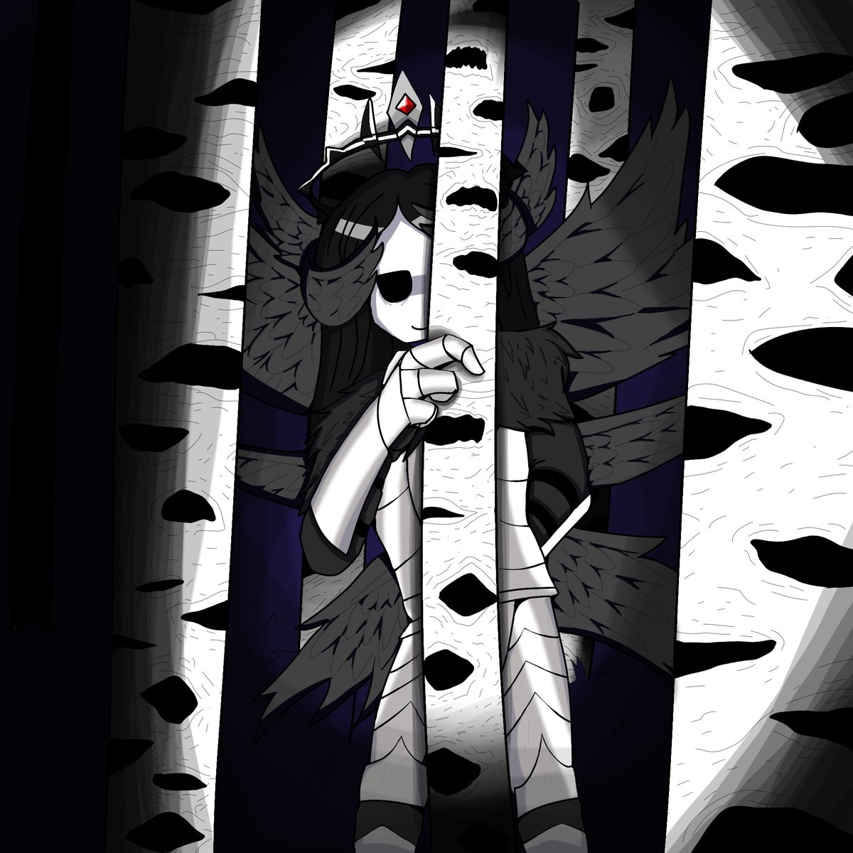 OtherDan1's tweet photo. Inside the woods I saw you
#oc
#art https://t.co/1T9pH7ja4s