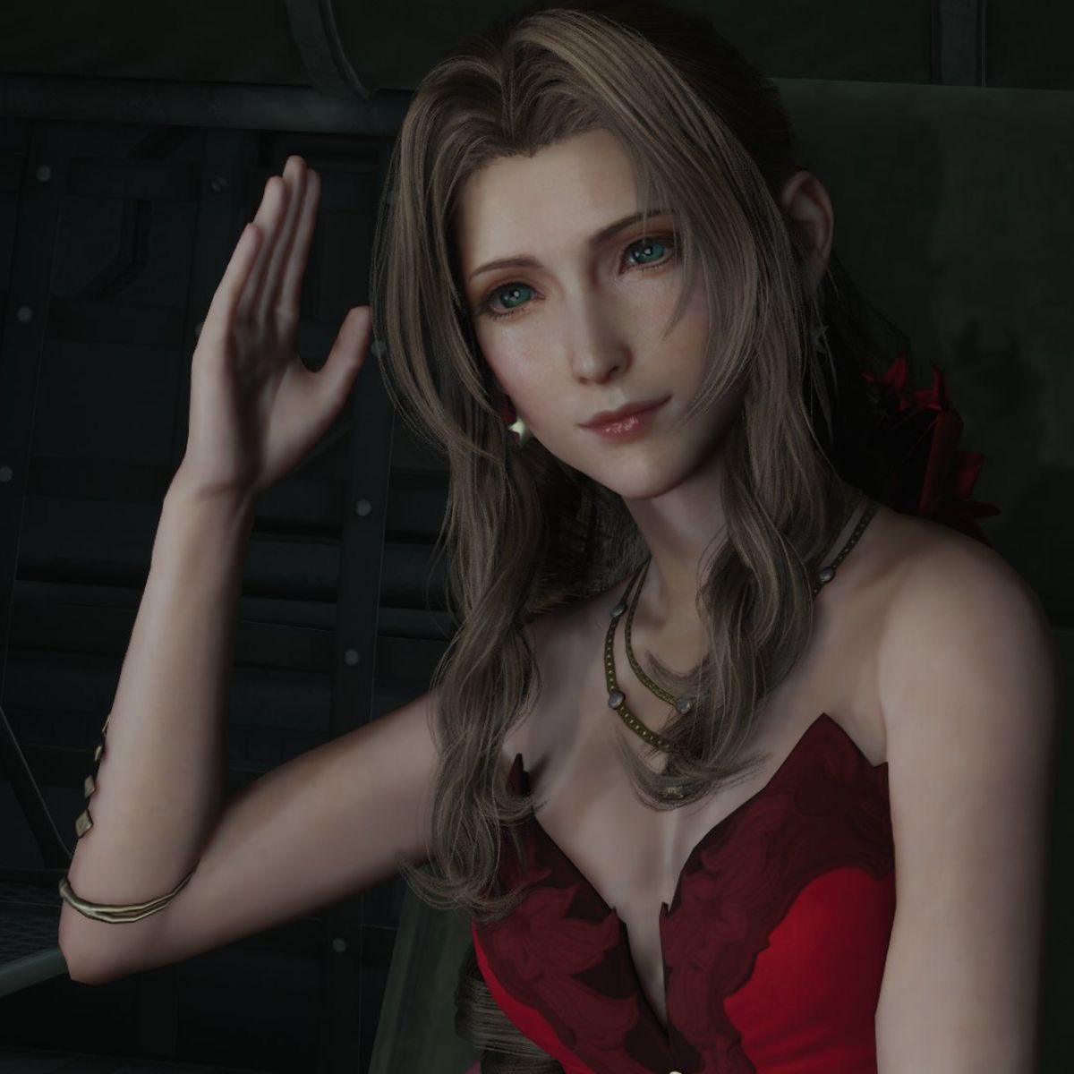 oh aerith your beauty is insane