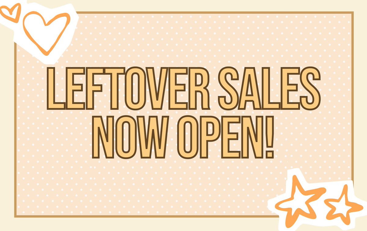 For the Rest of Our Lives | LEFTOVERS OPEN 04/24!! tweet media