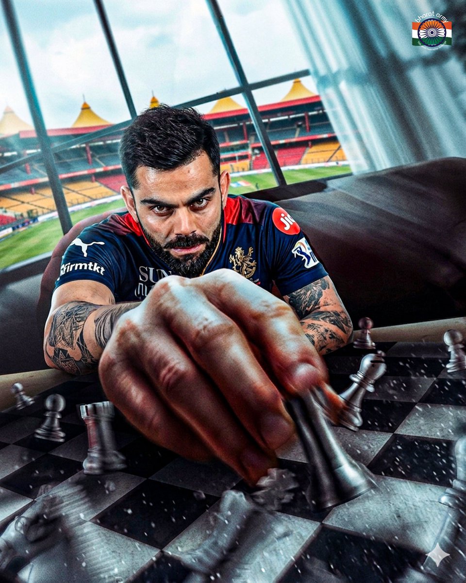 thebharatarmy's tweet image. Take a bow, Virat Kohli! 🙌💥

An innings of sheer dominance comes to a close. 81 runs. 44 balls.

📷-BCCI

#teamindia #Rcbvsgt #bharatarmy #coti🇮🇳 #ipl2026