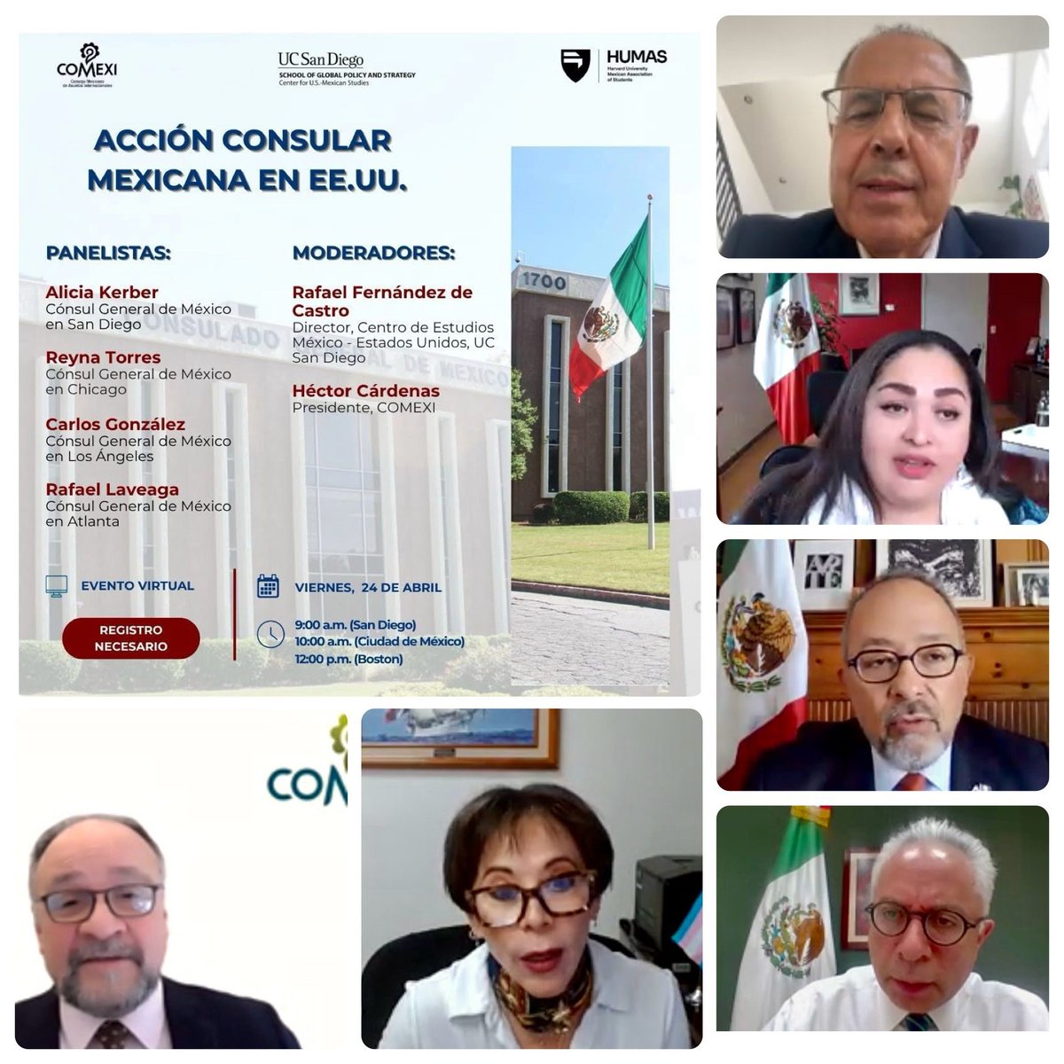 Consulado General de México en San Diego tweet media