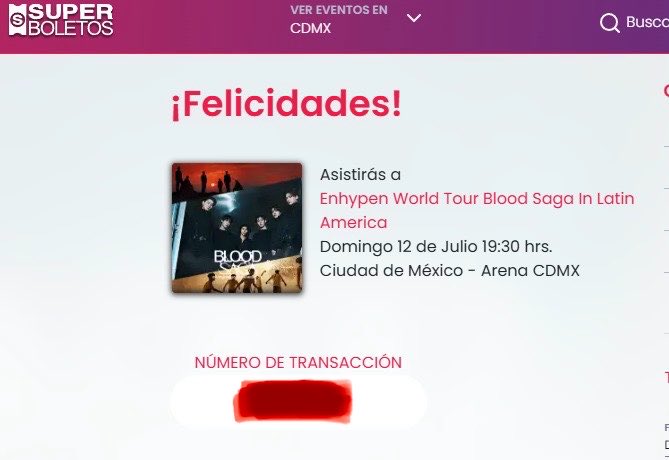 PurpleBS7's tweet photo. Veré a los @enhypen 😭😭😭 por fin #enhypen @SuperboletosMx #enhypenmexico #bloodsagatour https://t.co/aHlsfTgq3S