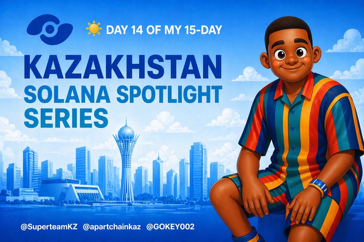 GOKEY002's tweet photo. Day 14 of my 15-Day Kazakhstan Solana Spotlight Series...

We’re almost at the end.

Over the past 13 days, we’ve unpacked Apartchain from every angle: the historic launch, the hybrid model, Solana’s edge, the roadmap,....👇

https://t.co/hf3FlUU79j

@SuperteamKZ @apartchainkaz https://t.co/SxgV8uWugV