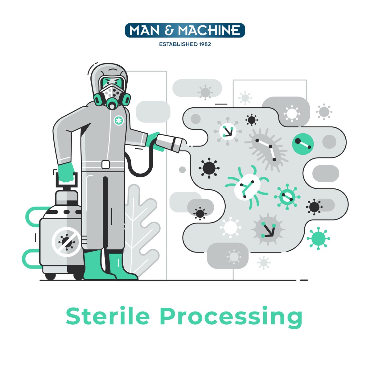 Clean tools save lives. 🧼 #SterileProcessing #manandmachineinc