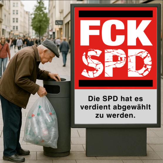 spdistdoof's tweet photo. Was verdient die SPD? https://t.co/55ilaPoAGp