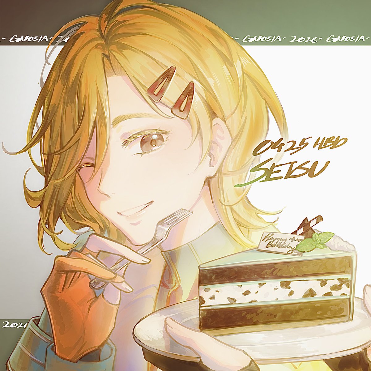 nine99draw's tweet photo. (Late) HBD Setsu

 #グノギャラリー　#セツ生誕祭2026
#グノーシア https://t.co/xyqiIhfnwI