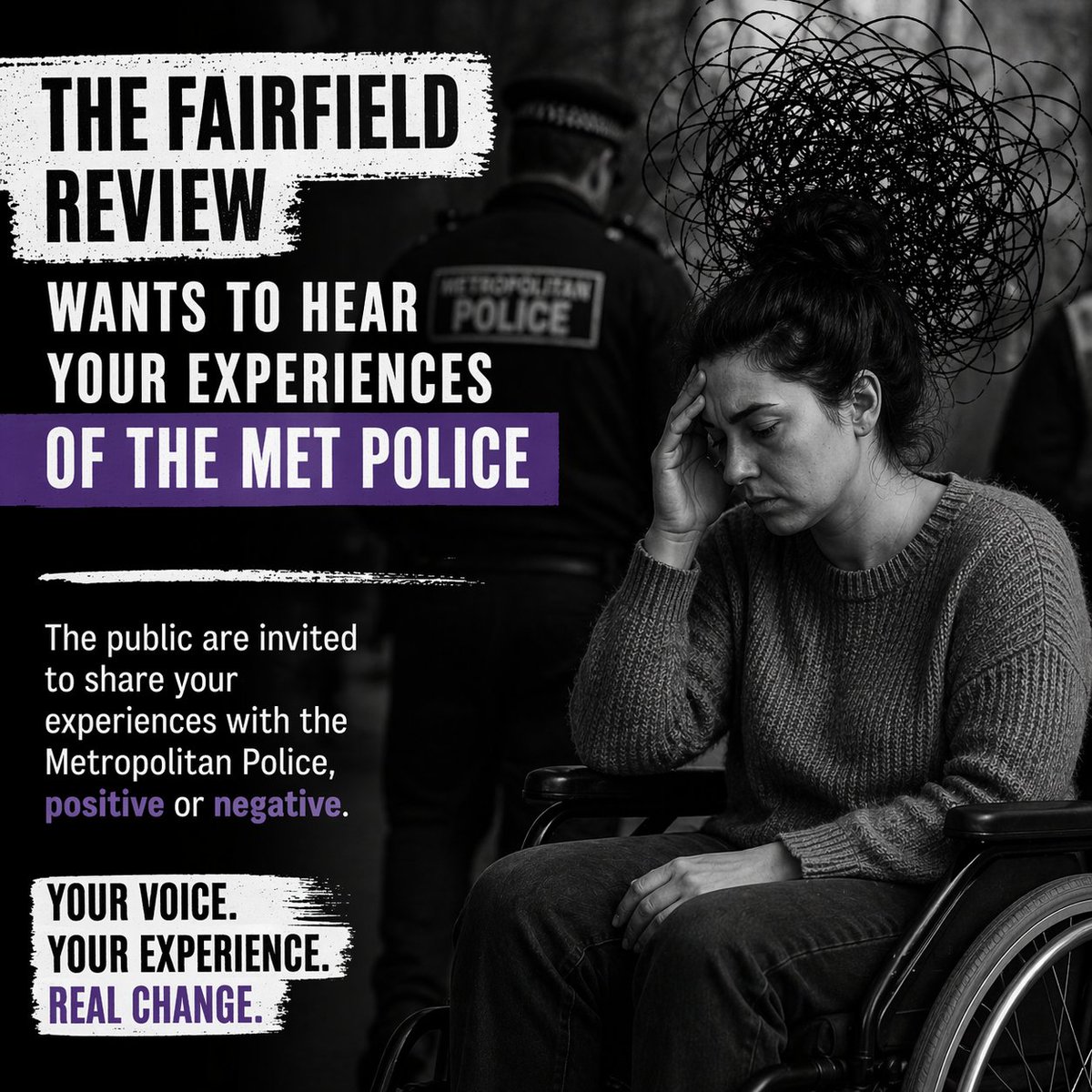 DropActsHA2004's tweet image. ⚖️ Justice doesn’t start in court.
It starts when someone is believed.
If the police fail at the first step, everything after collapses.
Tell the Fairfield Review what really happened.
#AccessToJustice #HumanRights #MetPolice #LegalSystem #UK