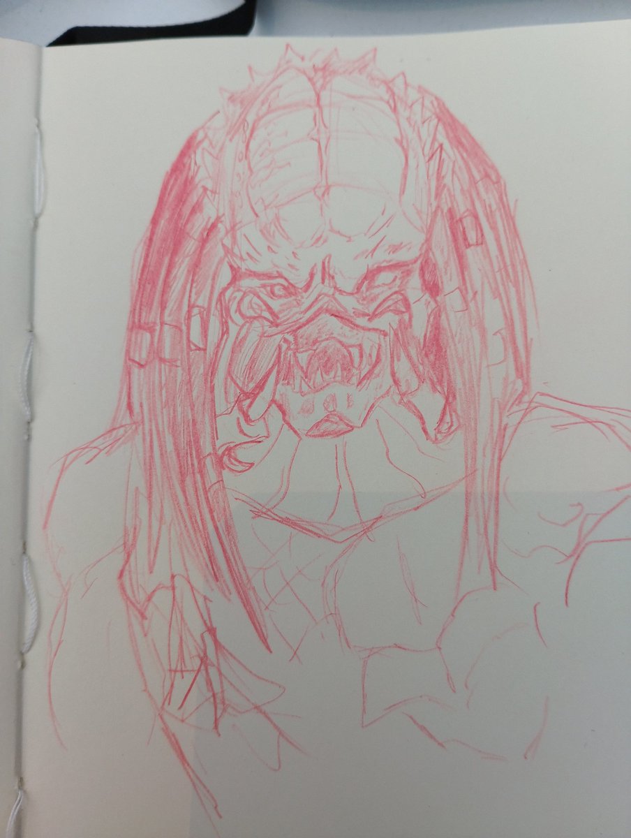 Monsterlovinn0's tweet photo. Sketched Wolf π
#yautja #avprwolf #yautjafanart #predator #wolfavpr https://t.co/6PM3BbTE2g