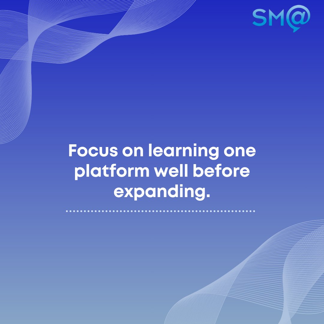 SoMeAssocNY's tweet image. FAQ Friday – What’s the best platform for beginners?
Start with the platform where your target audience already spends time. Focus on learning one platform well before expanding.
#SocialMediaFAQ #PlatformStrategy #DigitalMarketing #FAQFriday