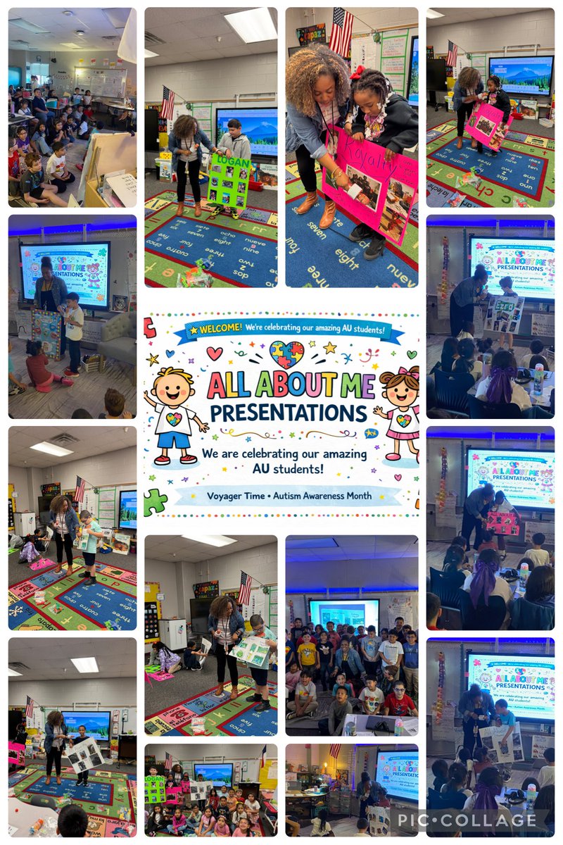raechellw_speak's tweet image. PBL in action! 💙 My students shared their “All About Me” projects w/ kinder (Ms. Torres) &amp;amp; 2nd grade bilingual (Ms. Bonilla &amp;amp; Ms. Loza). They showed confidence, stayed engaged, &amp;amp; weren’t shy about presenting to their peers. So proud! 🌟 #focusonthegood
@HumbleISD @humbleisd_jfe