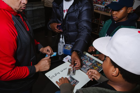 GCEI_Naples's tweet photo. In the back corner of hobby shop Bleecker Trading on Manhattan's Upper West Side, three teenagers were huddled around a table. It was spring break, and they were spending their afternoon wheeling and dealing Pokémon cards. https://t.co/EEn9UBJOsm https://t.co/eCbqWHhSGa
