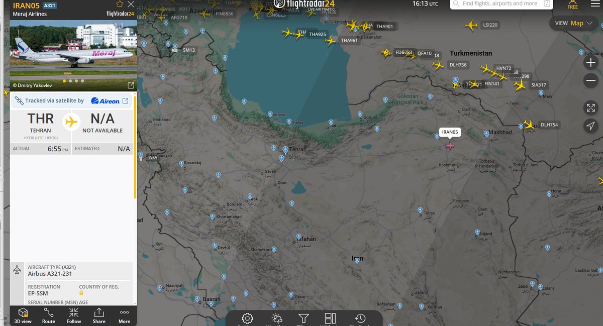 Kyra_Mohsin's tweet image. Iranian Foreign Minister Abbas Araghchi is currently en route to Islamabad, Pakistan.

#Tehran #Iran #Pakistan #Islamabad