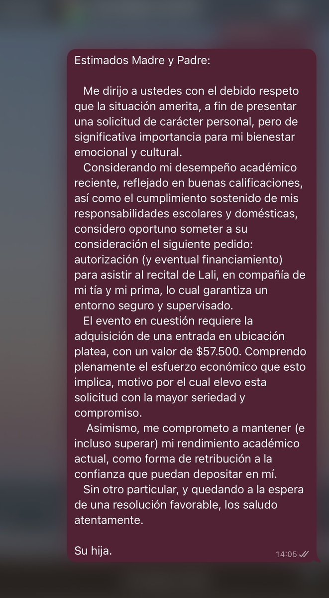 ir a ver a lali me costó la dignidad
