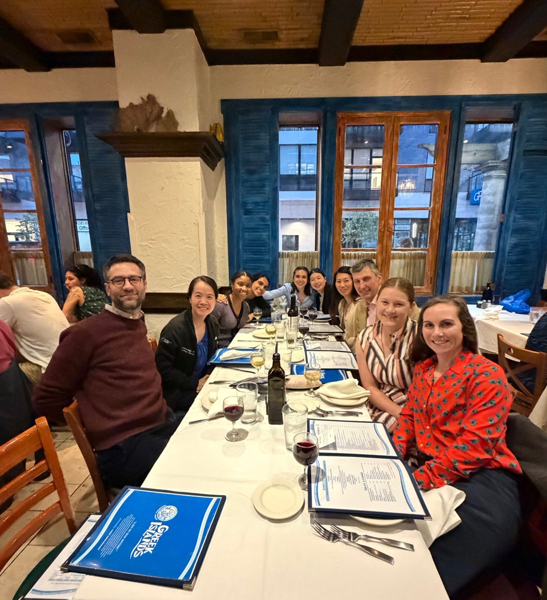 uchicago_obgyn's tweet photo. To mark the completion of our residents’ gynecologic oncology rotation, our faculty and fellows gathered with them for a celebratory dinner. It’s always rewarding to recognize the growth, learning and dedication that come with each clinical experience. https://t.co/YG3ExDyv7U