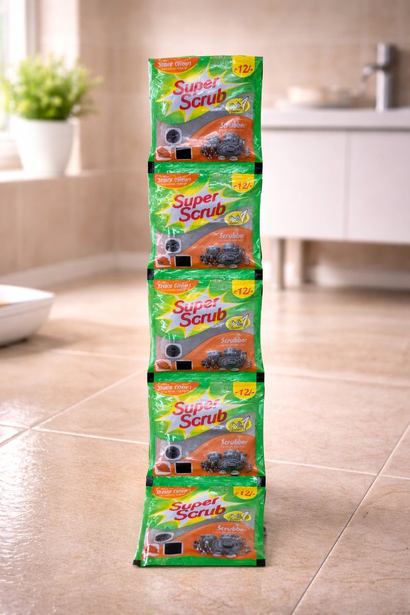 NsProducts58535's tweet image. 🟢 5 scrubbers. Just ₹12 each. Zero excuses for dirty utensils! 😄

#SuperScrub #KitchenScrubber #CleanKitchen #DishwashingHacks #KitchenCleaning #IndianKitchen #CleaningHacks #UtensilCleaner #AffordableCleaning #HomeEssentials #KitchenTips #CleanHome #HouseholdProducts