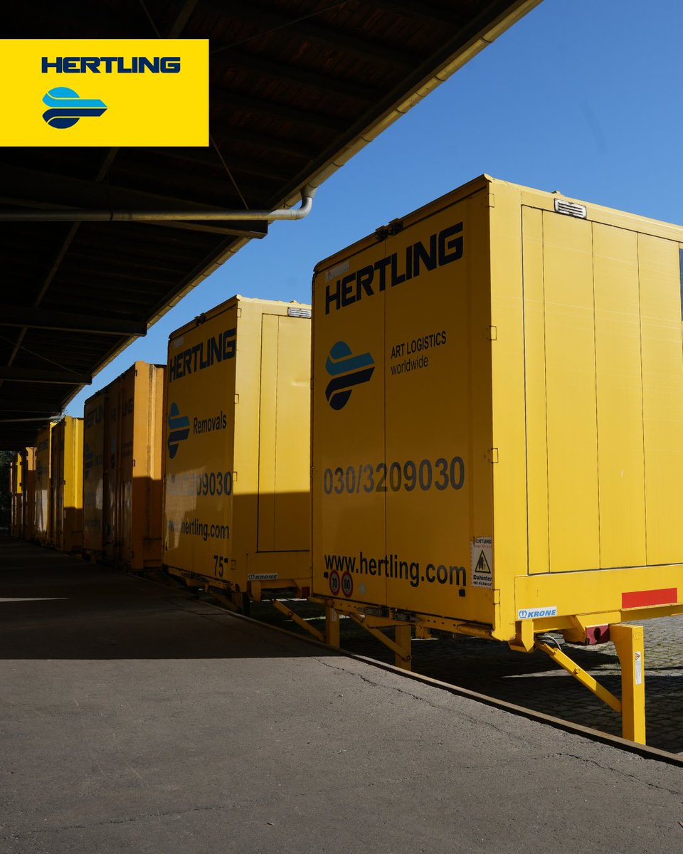 HertlingUmzuege's tweet image. Unsere Wechselkoffer an unseren Standorten wie hier in Berlin bedeuten mehr Flexibilität, Effizienz und Sicherheit beim Umzug. 🧳 #Logistik #Umzug