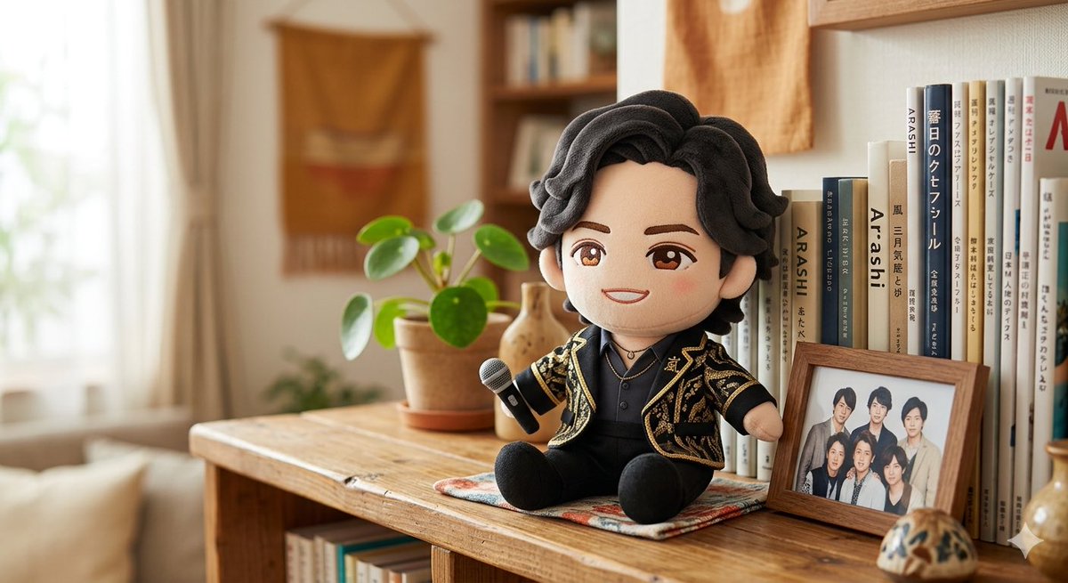 松本潤さんぬいぐるみ #ARASHI #松本潤 AIに相談したら こちらのご提案