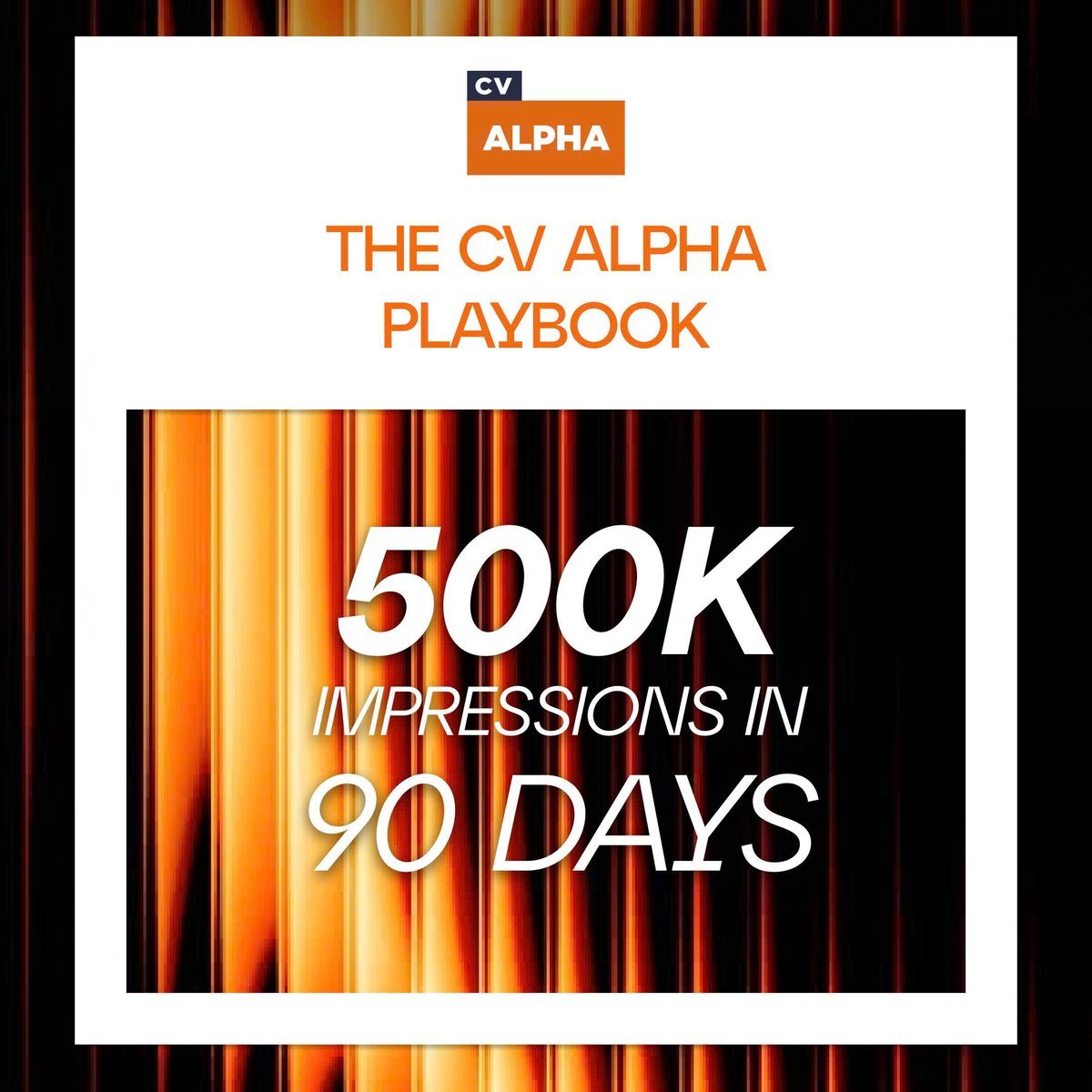 CV ALPHA INTERN tweet media