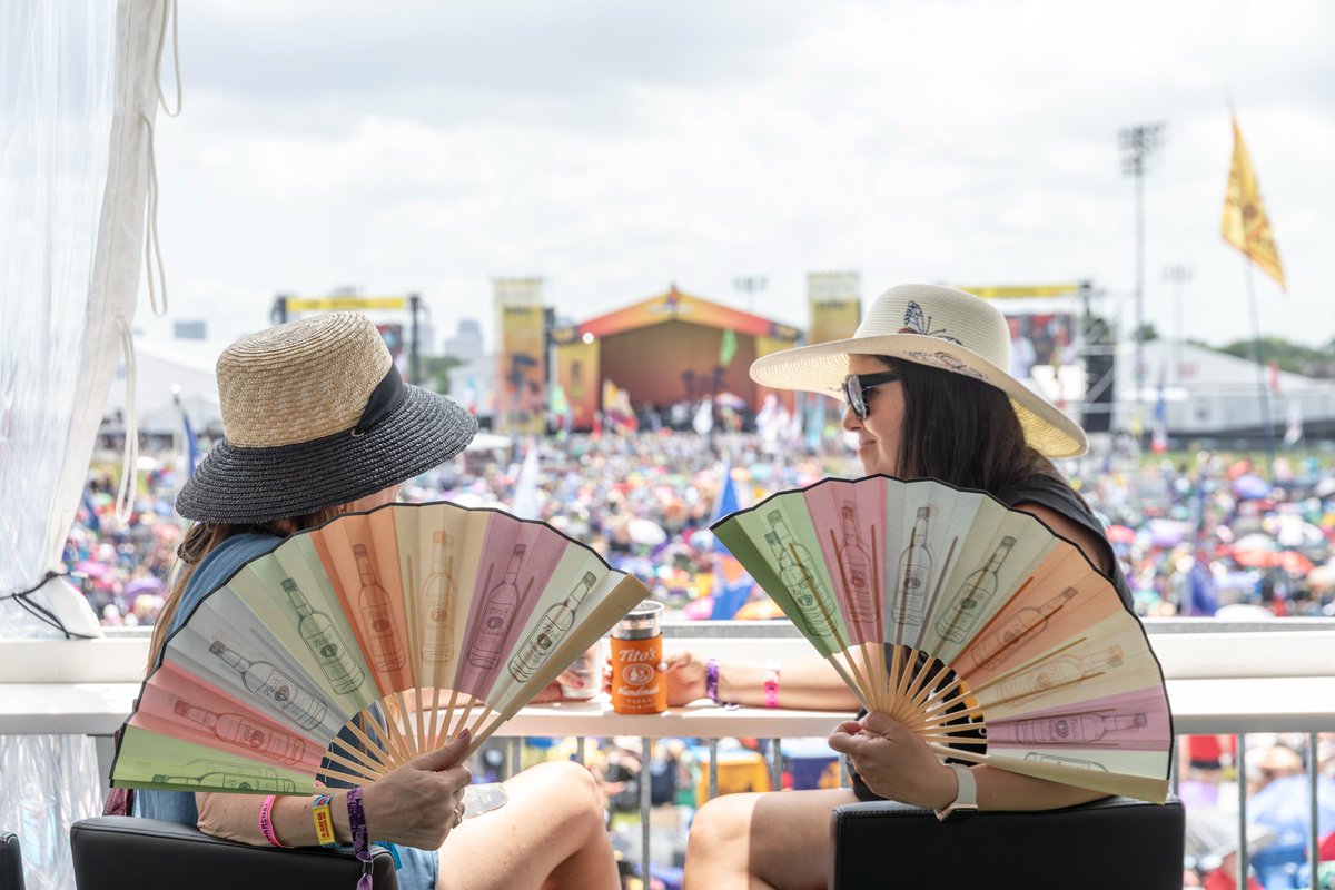 jazzfest's tweet image. There's a little more Texas in the French Quarter with @TitosVodka. Stop by for a cocktail, stay for the next set. #sponsor