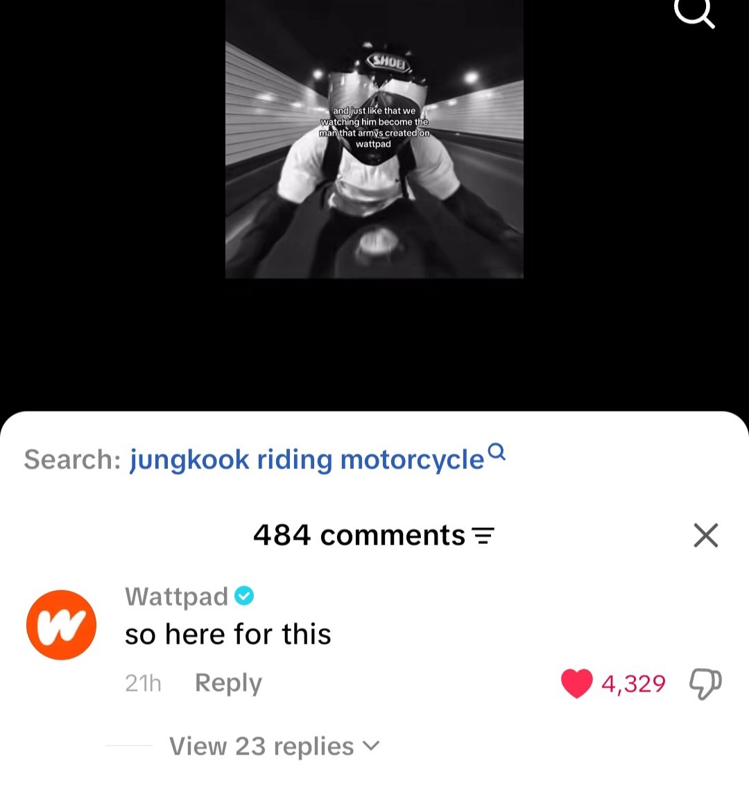 Wattpad is always at the crime scene