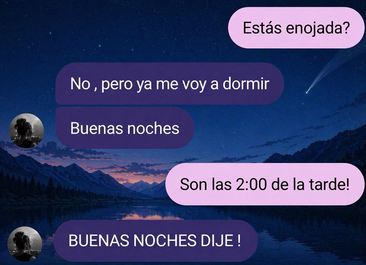Parejainfinitas's tweet photo. ¿Como eres cuando te enojas? 

Yo: https://t.co/Uj6ZUdGSm5