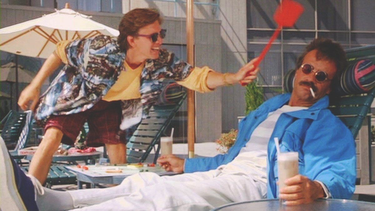 MGeeSpot's tweet image. #Rewatched
WEEKEND AT BERNIE'S (1989)
Two yuppies spend a crazy weekend with a dead guy while running from the mob which also pretty much sums up my brother-in-law's bachelor party in Atlantic City. 
Starring a Single Guy, a Brat Packer and Terry Crews.
#flashback #80s #movies