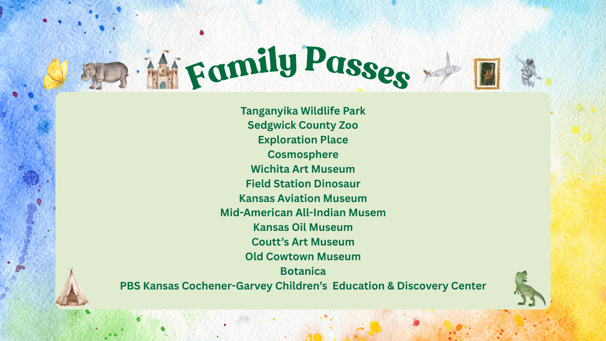 ElDoradoLibrary's tweet photo. Did you know you can check out museum passes from us just like a library book? It’s a great way to explore local attractions—for free!
Have questions about specific passes or how it works? Feel free to contact us—we’re happy to help! https://t.co/ymUi2Do09l