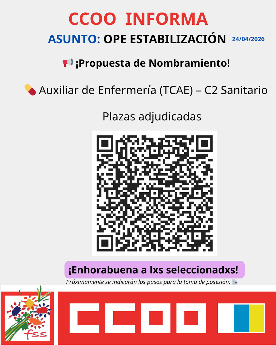 FSS-CCOO Canarias tweet media