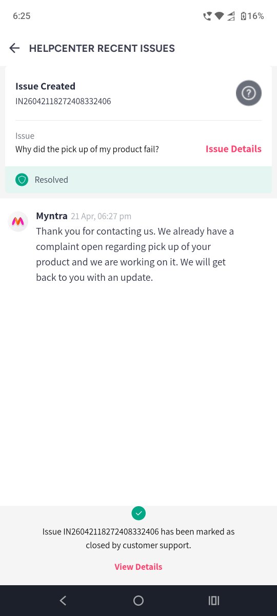 ankittex's tweet photo. @MyntraSupport Team multiple complaint was register for this pickup already but no solution was done. Also I'm not be able to see the complaint in my complaint section with the given ref number https://t.co/BRx4u945Az