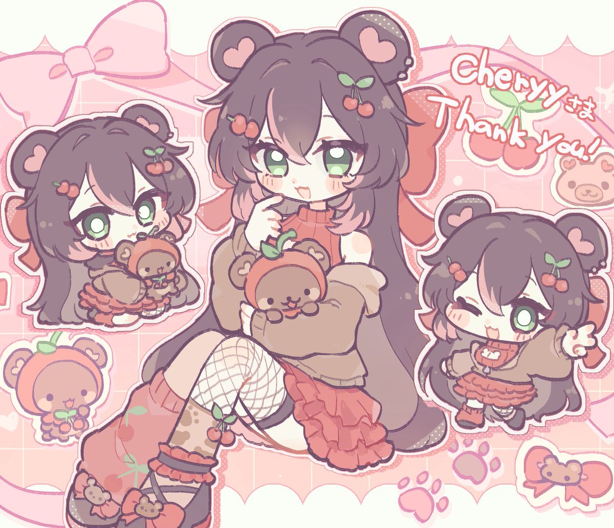 Cherrytzie's tweet photo. Small announcement! 🍒

I will be partner pushing starting on Sunday! I wasn’t sure but I figured I’d just go for it! >< 🩷 I really appreciate all the recent support and if you’d like to come cheer me on, it would mean the world to me! 🥰 Ganbatte!! I’ll do my best! ʕ•ᴥ•ʔﾉ♡ https://t.co/PIBe3oLTFb