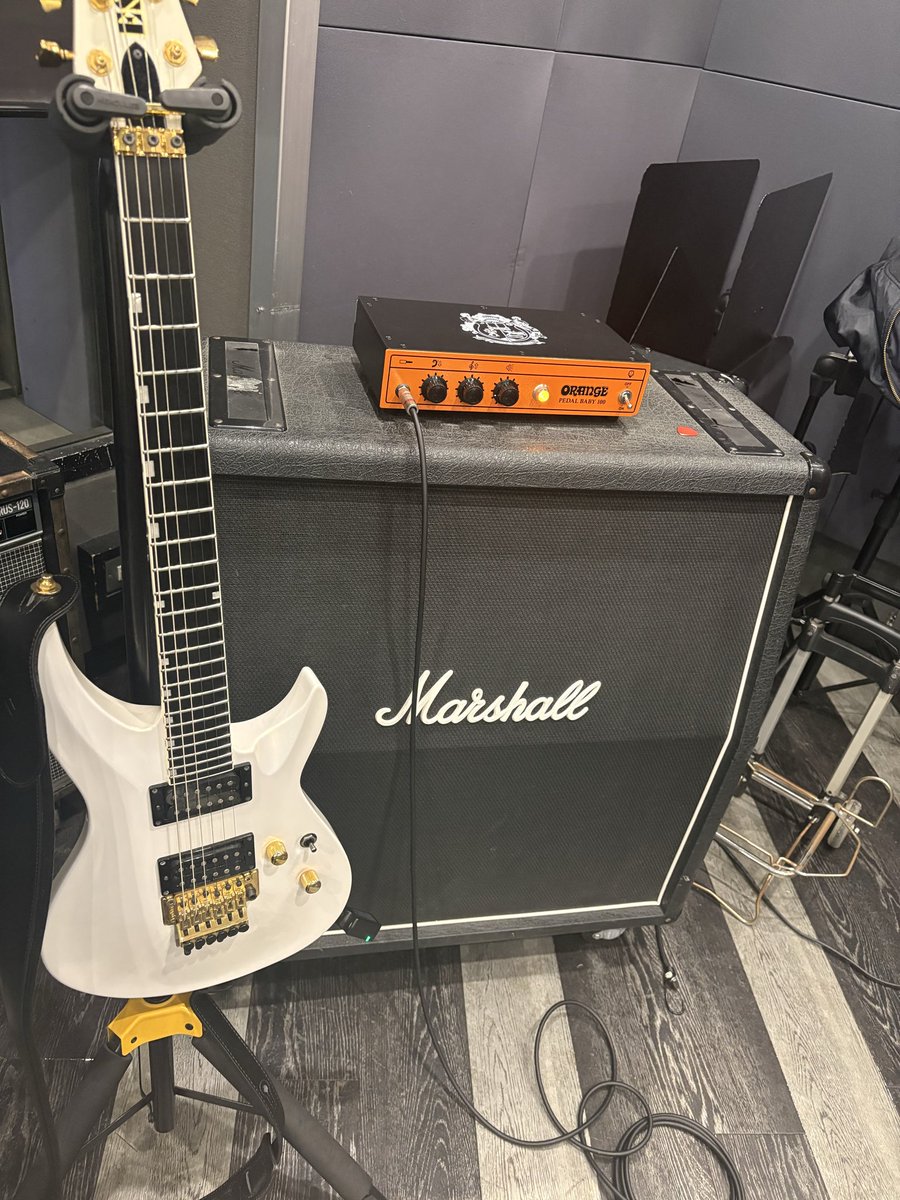 keisuke_hdg's tweet image. スタジオ練習でした！
#ESP #ギター #バンド