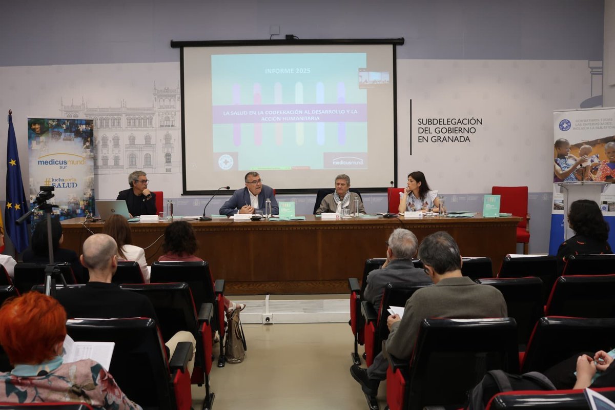 ondalocalemartv's tweet photo. 🩺 La cooperación en Andalucía pierde peso mientras aumentan las necesidades en salud en el mundo.

📋 Así lo denuncian @MedicosdelMundo y @medicusmundiSur en su informe ‘La salud en la cooperación al desarrollo y la acción humanitaria’.

🔗https://t.co/ikp9OZNArN https://t.co/DR7lfezmUY