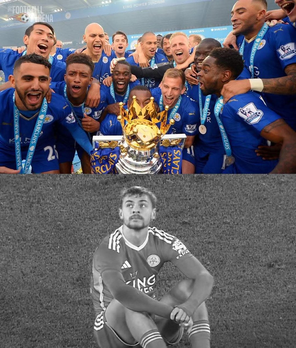 cctvbola's tweet photo. Sepuluh tahun yang lalu Leicester City memenangkan Liga Premier.

Sekarang Leicester City baru saja diturunkan ke divisi tiga Sepak Bola Inggris.
💔💔 https://t.co/eN3y1Fmjuv