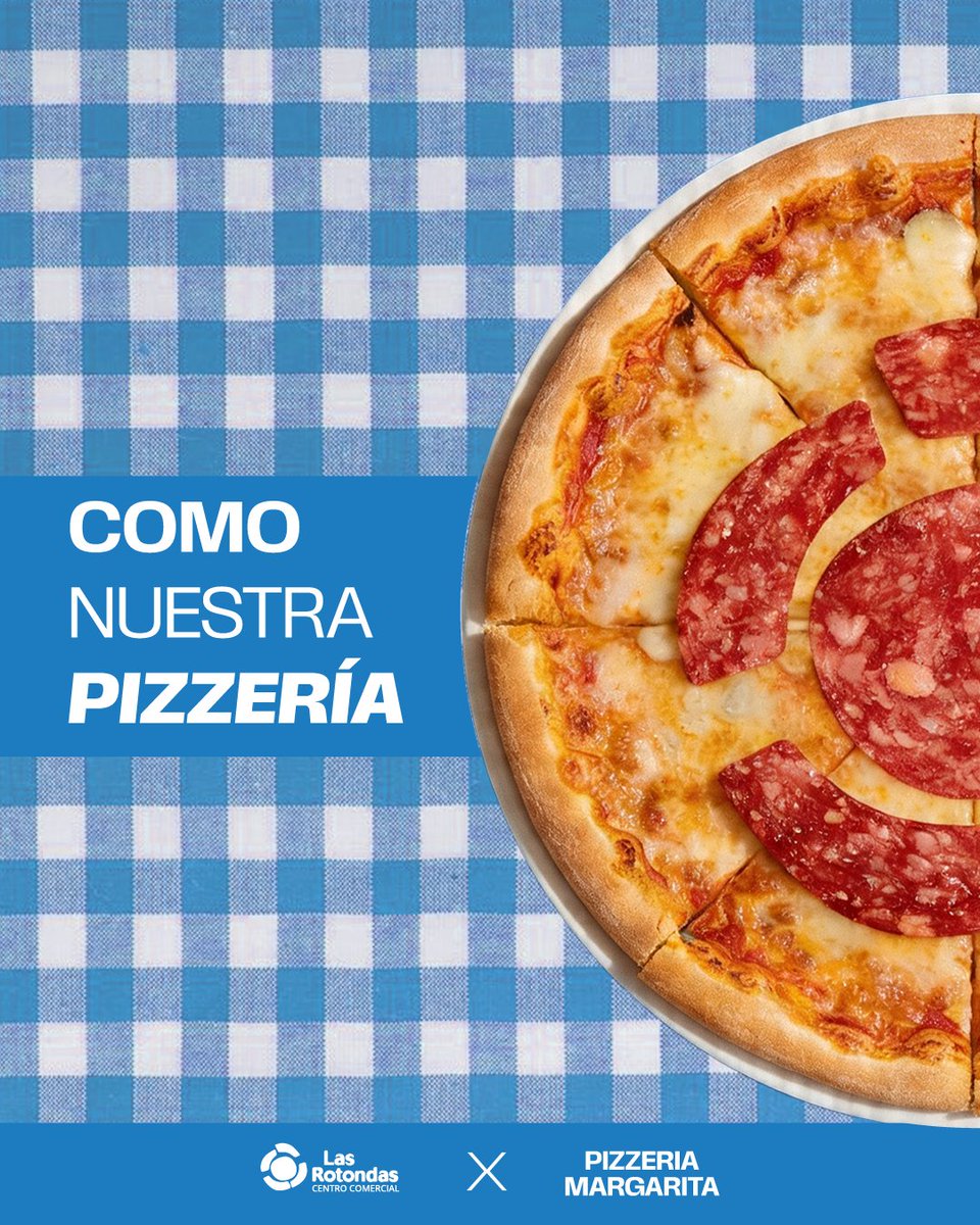 CC_Las_Rotondas's tweet photo. Hay planes que nunca fallan…
y una buena pizza de Pizzería Margarita es uno de ellos 🍕 https://t.co/76mhlPGjty