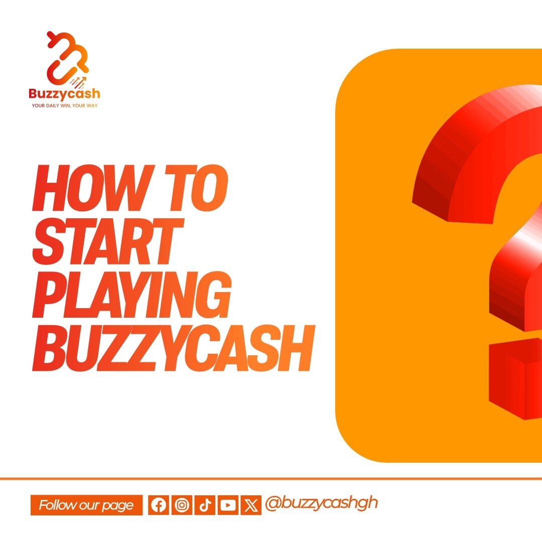 Buzzycashgh's tweet photo. New to Buzzy Cash  Here’s how to start Dial *245# #BuzzyCash #HowToPlay #StartNow #Ghana #CEOoffreezones #maryawusi #DVLA https://t.co/M4othM52Pf