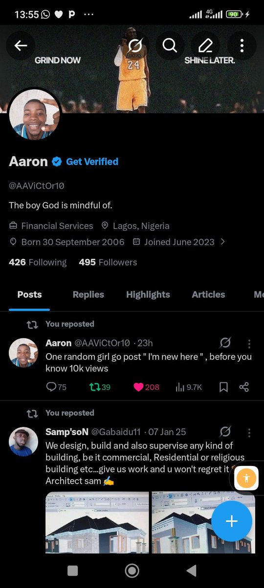 Aaron tweet media