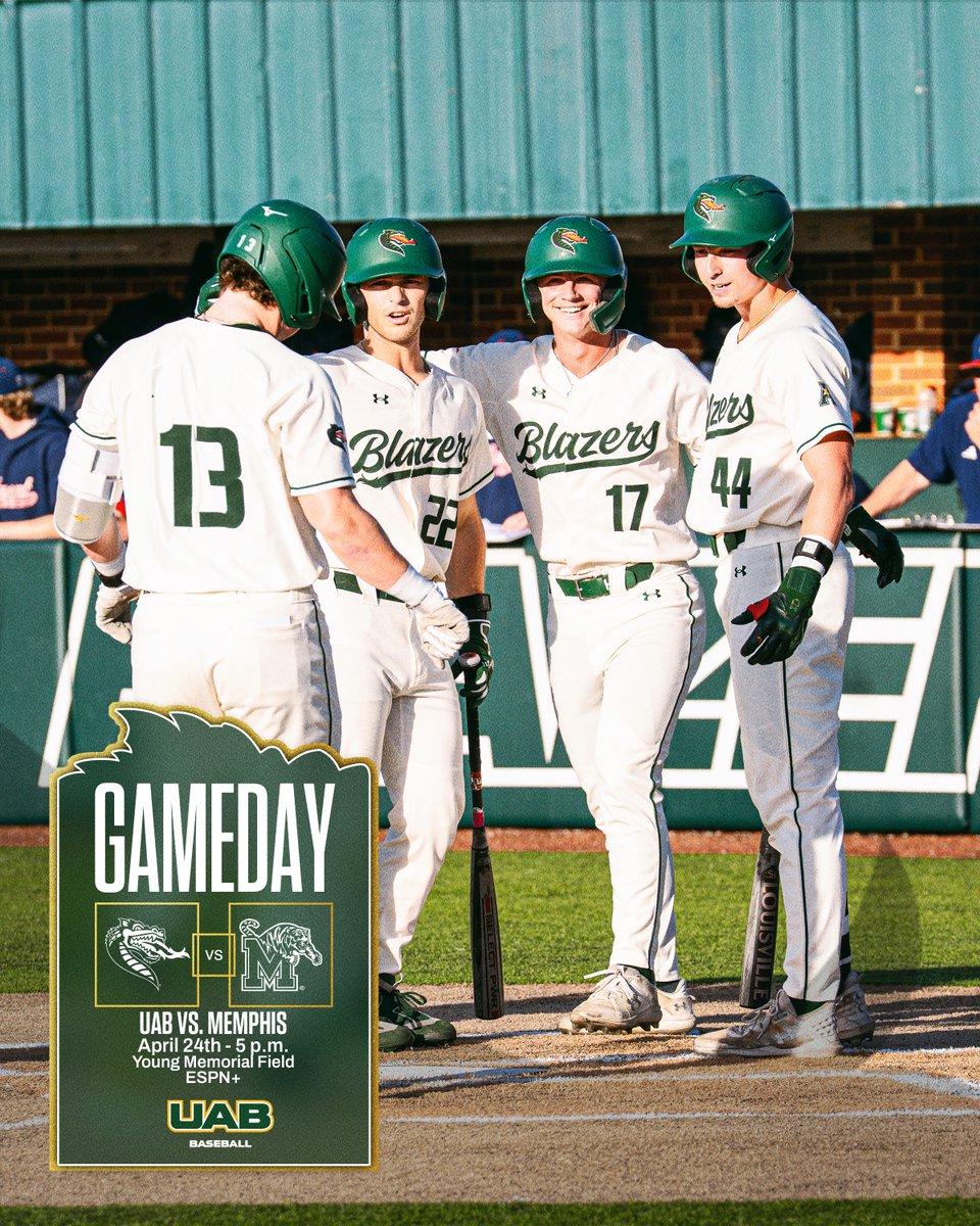 The boys are back in town😎

🆚 Memphis
🏟️ Young Memorial Field
🕔 5 p.m.
📊 bit.ly/4vMR1Ft
📺 bit.ly/4vPwG2c
🎟️ bit.ly/4mUbaFM