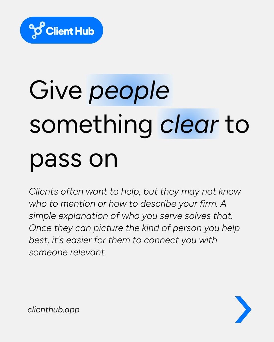 Client Hub tweet media